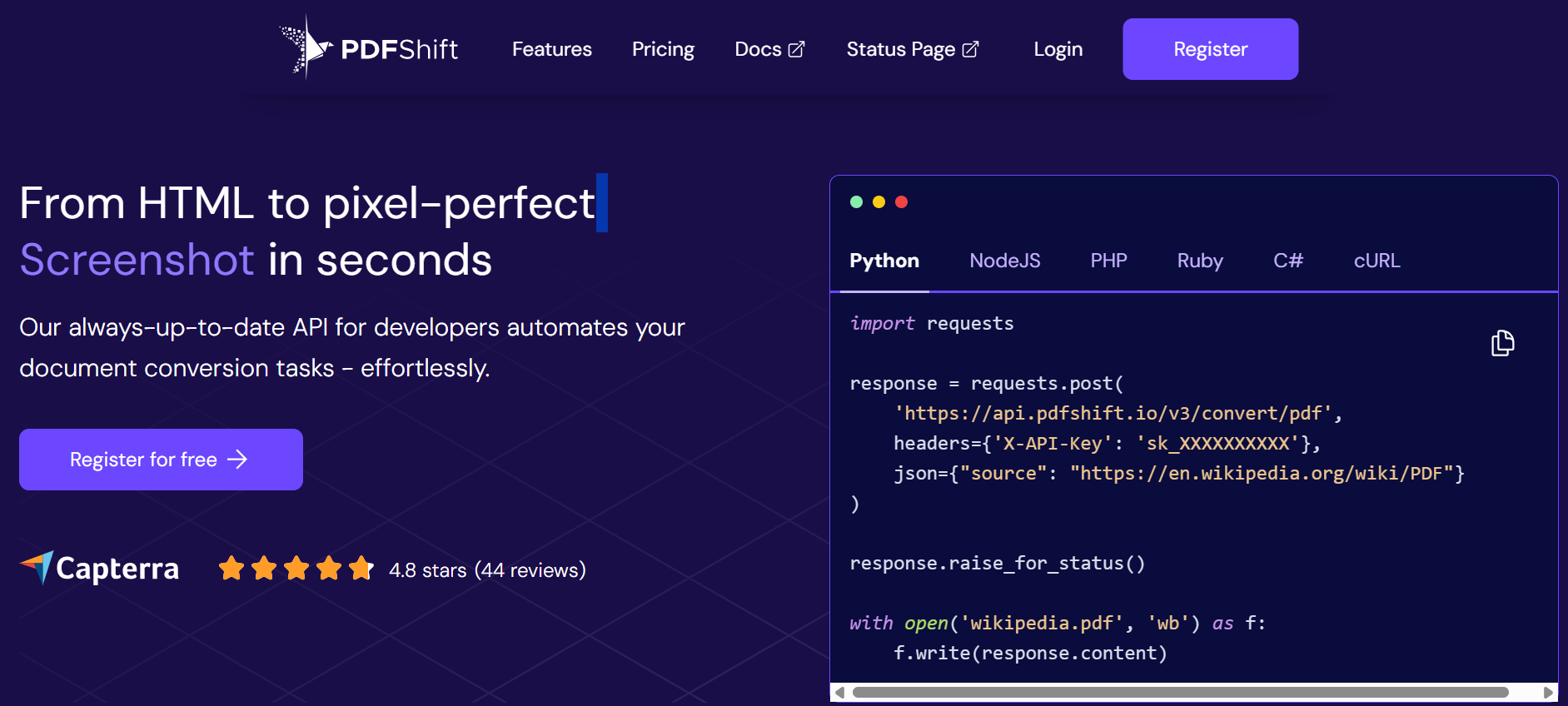 CustomJS vs. PDFShift